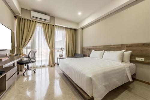 1 double bed