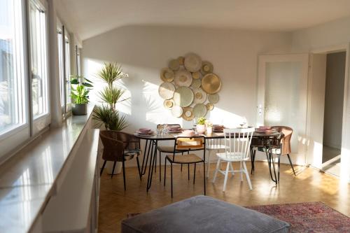 Seerose - W14, zentral in Bahnhofsnähe, Küche, 3 Schlafzimmer, Ulm