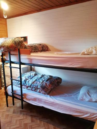 1 double bed, 1 bunk bed, 1 sofa bed