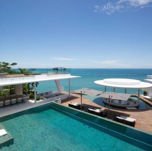 7 bedroom Cliff Ocean front Villa fully renovated beside Ritz carleton Koh samui
