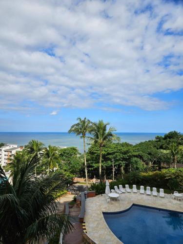 4 Suítes - vista para o mar com praia privativa no Guarujá