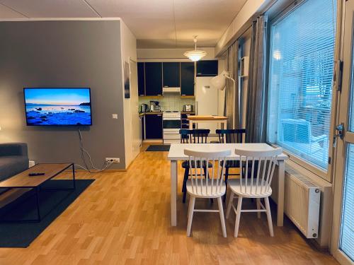 Hotel-standard design apartment with private sauna and terrace - Apartment - Espoo