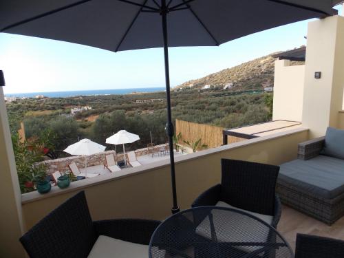 Balcony/terrace, Sissi - Villa Eleftheria in Vrachasi