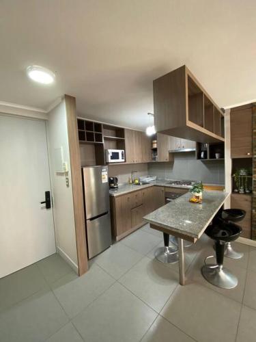 Departamento moderno, vista al mar y estacionamiento incluido