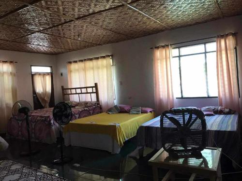 1 double bed