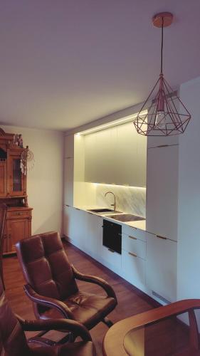Delt lounge/TV-område, Chwile w Starym Sączu, sauna i beczka (Chwile w Starym Saczu, sauna i beczka) in Stary Sącz