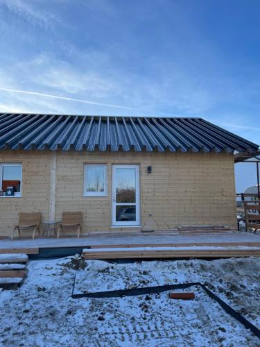 Viesnīcas āriene, TinyHaus #1 - Entspannen am Ortsrand mit Veranda in Hülben