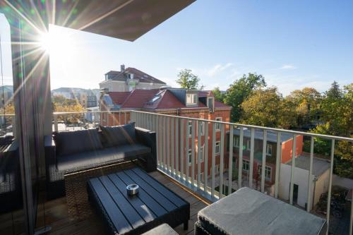 Supreme City Dream mit Terrasse und Parkplatz - 110m², Drážďany