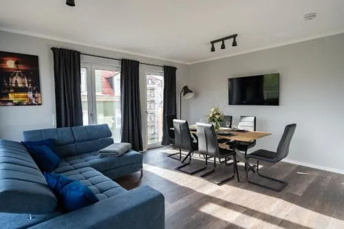 Cozy City Dream Apartment mit Terrasse und Parkplatz - 90m² in Dresden, Deutschland
