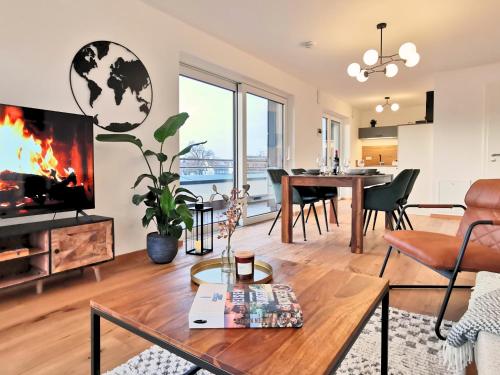 Fynbos Deluxe, Penthouse oder Balkon, Parkplatz in Straubing, Deutschland