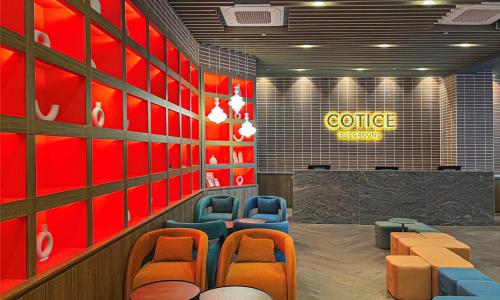 Facilities, Cotice the ground in Nampo