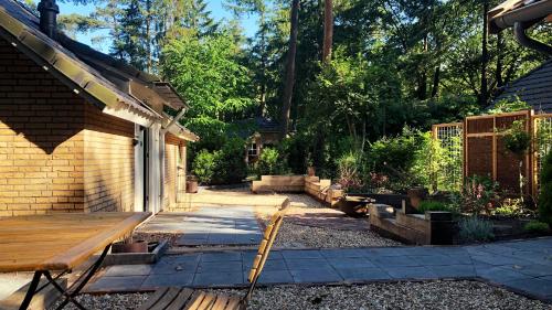 Kilátás, Veluwe vakantiehuis - Bosuil Lodge in Lunterse Buurtbos