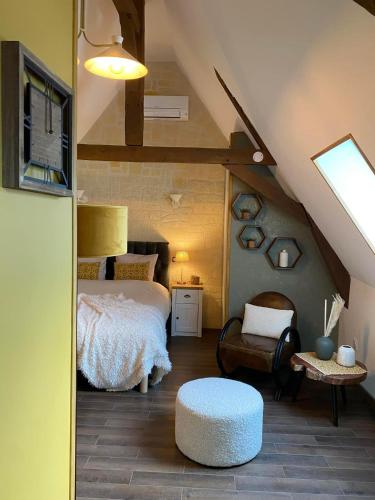 Chambre confortable chambre d'hôte Cubray