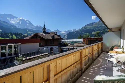 Post Residence 5 in Wengen, Schweiz