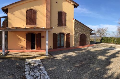 Viesnīcas āriene, Villa Borgo del Silenzio with private pool, 5 apartments in Lajatico