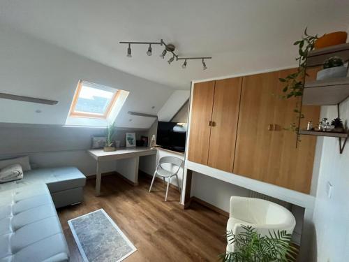 Appartement type loft avec terrasse - Location saisonnière - Cherbourg-en-Cotentin