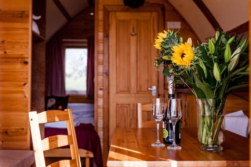 Eco Pod 1 At Tapnell Farm in Isle of Wight