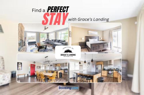 Stunning All Season Waterfront Cottage By Grace's Landing Short Term Rental and & Long Term Accommodation Corbyville Ontario - Belleville