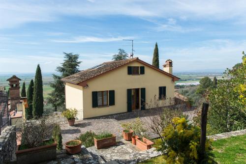 A szálláshely kívülről, La Maesta Tuscan Sun in Mezzavia