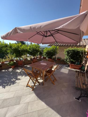 Erkély/terasz, Terrazza Sul Borghetto in Monterchi