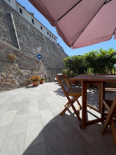 Erkély/terasz, Terrazza Sul Borghetto in Monterchi