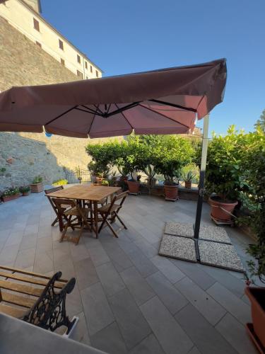 Erkély/terasz, Terrazza Sul Borghetto in Monterchi