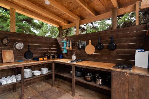 Konyha, Cabañitas del Bosque (Cabanitas del Bosque) in Algarrobo