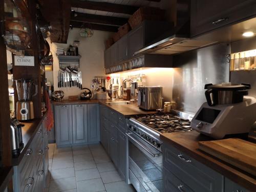 virtuve, Manoir de l'Alleu in La Chapelle-Chaussee
