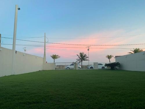 Casa em frente ao mar com estacionamento