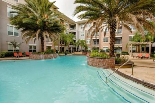 Chic 1Br Near NRG With Pool WiFi FreeParking in Houston, USA