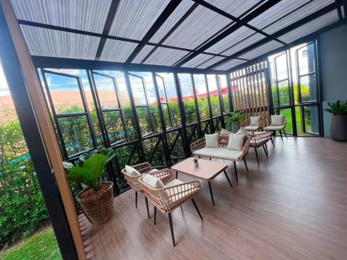 The Model Garden in Yasothon