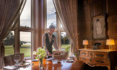 Food and beverages, Lough Rynn Castle in Mohill