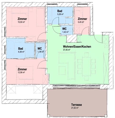  Villa Turnersee, Pension in Obersammelsdorf bei Köcking