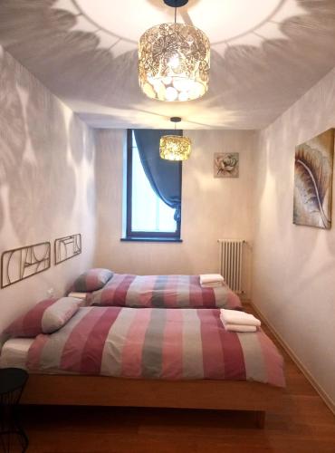 2 twin beds, 2 sofa beds