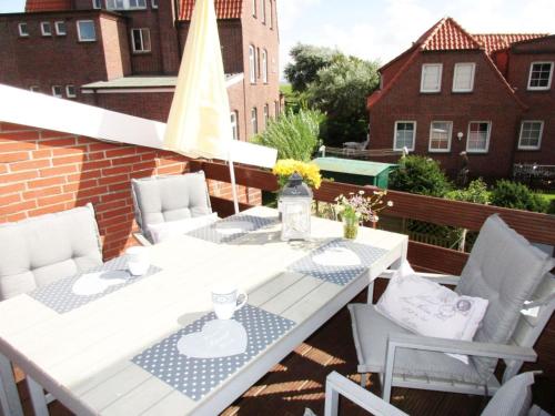 Балкон, Holiday apartment Wattblick Juist in Юйст