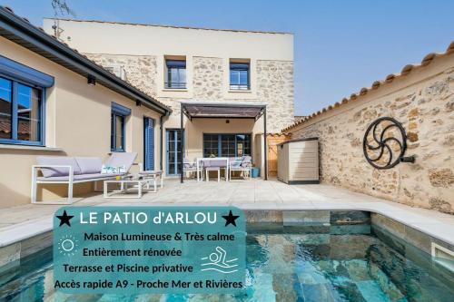 Le Patio d'Arlou, Maison de caractère - Accommodation - Fabrezan