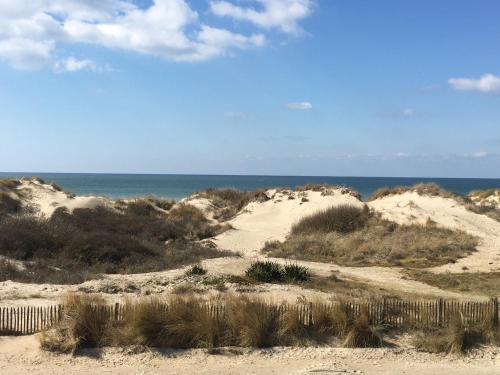 appartement balcon face à la mer - Location saisonnière - Camiers