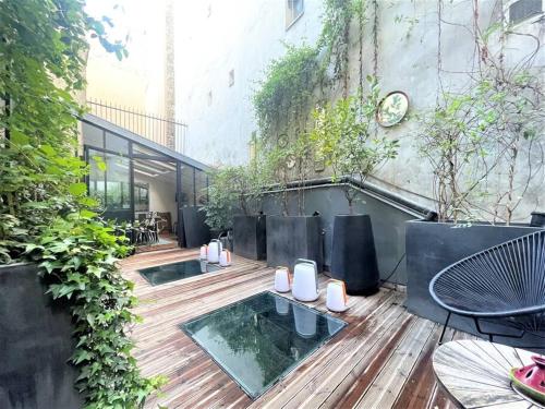 Maison Loft folies bergère - terrasse, fitness - Location saisonnière - Paris