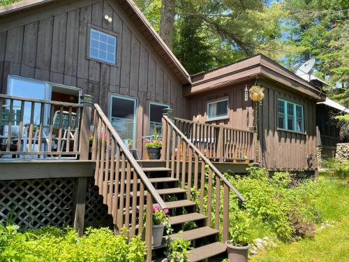 A szálláshely kívülről, West Bay Hideaway in Big Moose (NY)