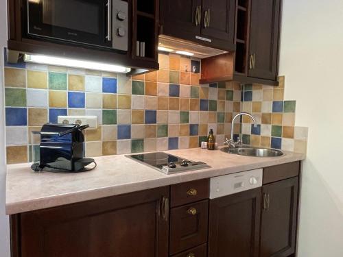 ห้องครัว, International House Sölden Superior Apartment ZW 11 (International House Solden Superior Apartment ZW 11) in ซวิเซลชไตน์