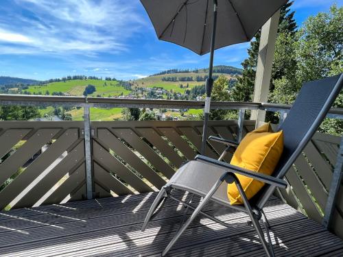 Fewo Glückauf mit Panoramabalkon und Sauna im Haus ideal zum Wandern - Apartment - Todtnauberg