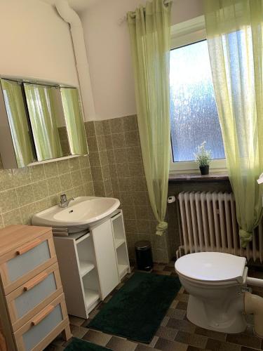 Bathroom, Top Monteurwohnung Riede mit super Anbindung in Ahausen