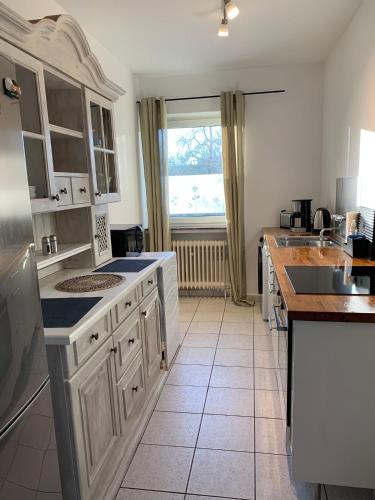 Kitchen, Top Monteurwohnung Riede mit super Anbindung in Ahausen