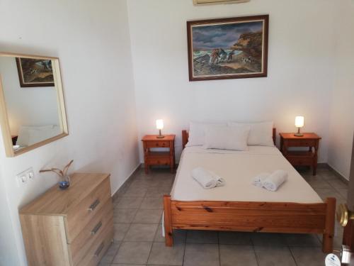 1 double bed