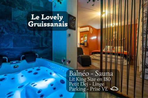 Le Lovely Gruissanais - Balneo & Sauna - Location saisonnière - Gruissan