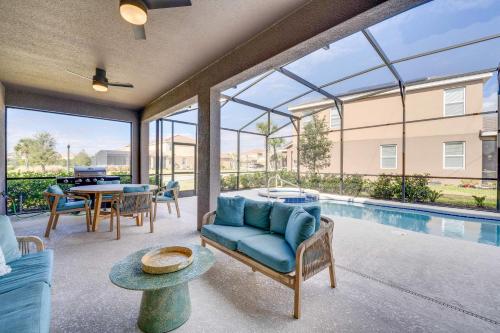 Resort Oasis with Pool and Game Room 11 Mi to Disney!