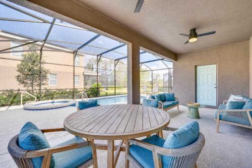 Resort Oasis with Pool and Game Room 11 Mi to Disney!