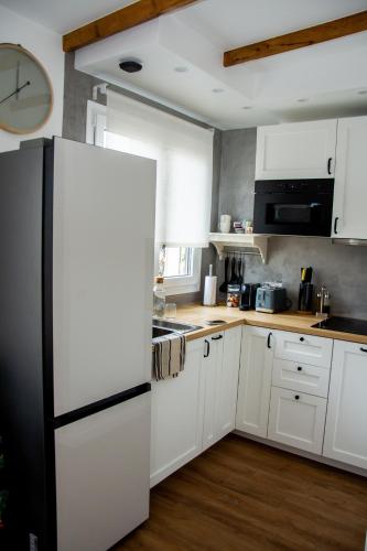 kök, Apartamento panorámico (Apartamento panoramico) in Charenton-le-Pont