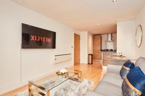 Deluxe City Apt, River Canal View& Free Parking!, Лидс (фото 7)