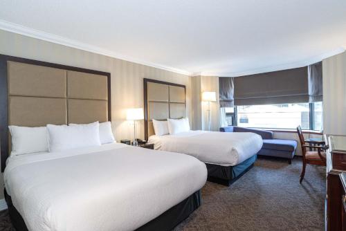 Deluxe Room, 2 Double Beds, Middle Floors room in Sandman Signature Edmonton Downtown Hotel